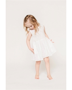 Платье Салли в швейцарский горошек, цвет swiss dot Dear georgie