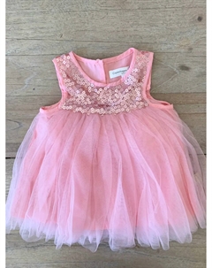 Платье для девочек с пайетками Daisy в розовом цвете Copenhagen delights