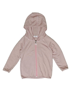 Толстовка с капюшоном на молнии с длинными рукавами и переплетом цвета «хизер» в лиловом цвете Cozii