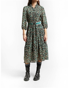 Длинное платье Ridley для девочек в цвете Prairie Green Indee