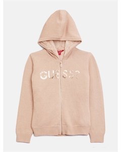 Свитер Melanie с капюшоном и пайетками из люрекса (7-14), цвет vapor rose Guess factory