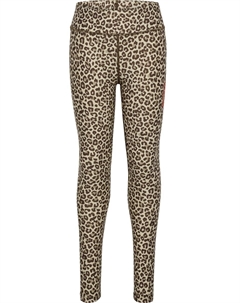 Обычные леггинсы, коричневый Hummel