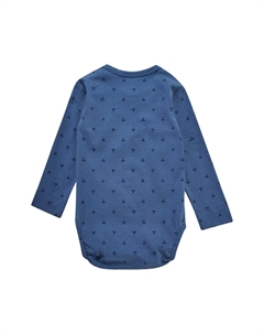 Боди BEESY L/S, синий Hummel