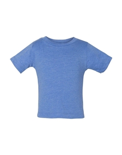 Трикотажная футболка для младенцев, цвет heather columbia blue Bella+canvas