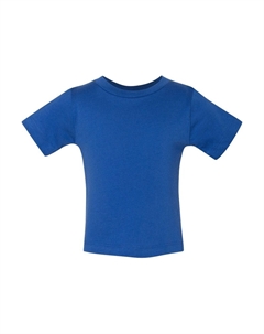 Трикотажная футболка для младенцев, цвет true royal Bella+canvas