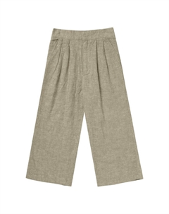 Брюки Rylee & Cru Brooklyn из льняной смеси, зеленый Rylee + cru