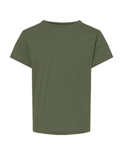 Футболка из джерси для малышей, хаки Bella+canvas