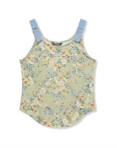 Топ с атласной отделкой, цвет multi Truce