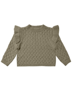 Свитер Rylee & Cru La Reina, зеленый Rylee + cru