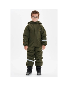 Зимний комбинезон "Vally" (1 шт.), с водонепроницаемой и ветрозащитной ТПУ-мембраной, зеленый Zigzag