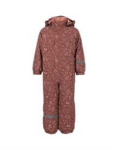 Зимний комбинезон "Башня" с водонепроницаемой и ветрозащитной ТПУ-мембраной, розовый Zigzag