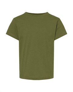 Футболка из джерси для малышей, оливковый Bella+canvas
