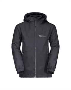 Функциональная куртка 3-в-1 "ICELAND 3IN1 JACKET B" (2 шт.), с капюшоном, цвет Phantom Jack wolfskin