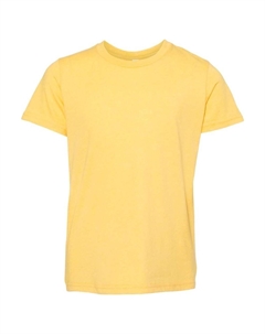 Футболка молодежная CVC Jersey, цвет heather yellow gold Bella+canvas