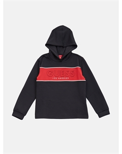 Толстовка с капюшоном Дамиано (7-16), черный Guess factory