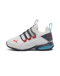 Кроссовки Axelion M для малышей, цвет feather gray/galactic gray/red fire Puma