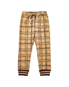 Плюшевые спортивные брюки в клетку, цвет multi Coco au lait