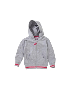 Толстовка на молнии с блестящими полосками, серый Cozy n dozy