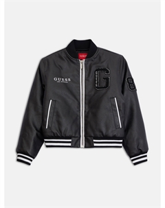 Куртка Ralia из искусственной кожи для студентов (7-14), черный Guess factory