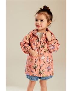Плащ с принтом (от 3 месяцев до 7 лет), розовый Next