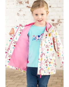 Прорезиненная водонепроницаемая куртка Heidi, плащ, розовый Lighthouse clothing