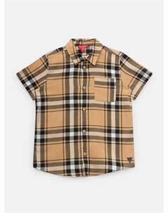 Рубашка Hertz Plaid (7-16), цвет pure white multi Guess factory