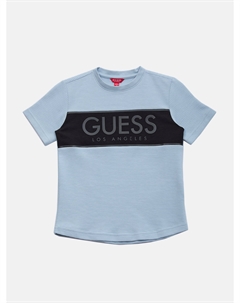 Футболка с круглым вырезом Asher (7-16), цвет blue cotton Guess factory