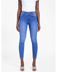 Узкие джинсы Eco Emilia с высокой посадкой, цвет blue blasted 32 Guess factory