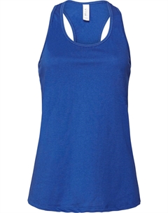 Женская майка-борцовка, цвет true royal Bella+canvas