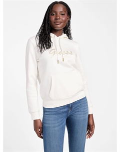 Худи с логотипом Eco Itzel, цвет spirit white Guess factory
