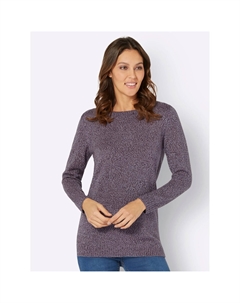 Длинный свитер "длинный свитер", лиловый Classic basics