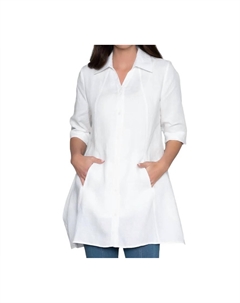 Туника Harmony нежно-белого цвета Stella carakasi