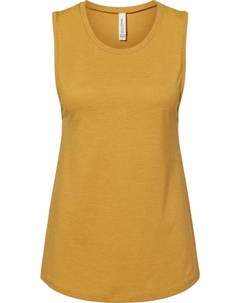 Женская майка-майка из джерси, цвет heather mustard Bella+canvas