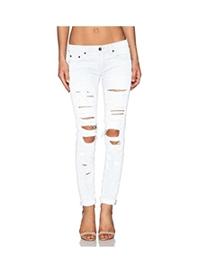 Джинсы Thrash из белого денима Rag & bone