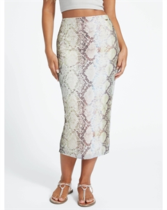 Юбка из сетки Eco Maddie, цвет glam snake print Guess factory