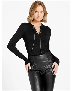 Топ-свитер Эльзы, черный Guess factory