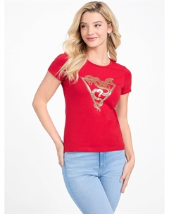 Футболка Eco Snake, цвет rugby red Guess factory