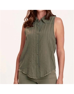 Полосатый топ без рукавов Otto в пигменте Hillside, цвет hillside pigment Xcvi