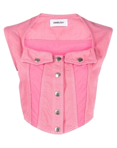 Женский топ розовый Ambush