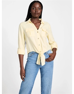 Топ Harper с завязкой спереди, цвет cornsilk Guess factory