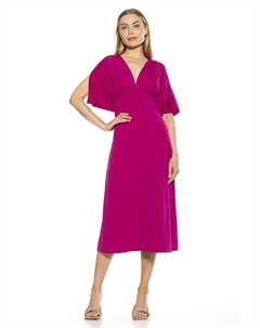 Платье миди Элла, цвет magenta Alexia admor