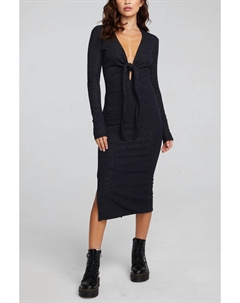 Платье миди Jenn в оттенке «Black Shadow» Chaser