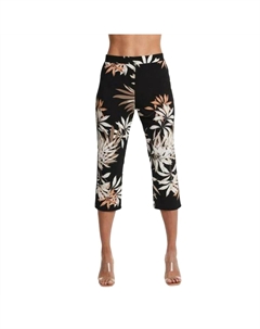 Укороченные брюки Palm Tree из черного пальмового дерева Compli k