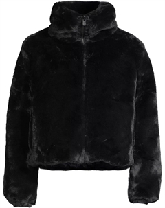 Женская куртка из искусственного меха Jeon, черная Save the duck