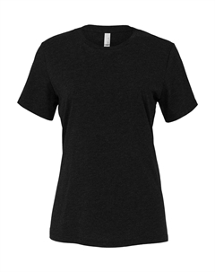 Футболка с короткими рукавами из джерси для женщин и женщин, черный Bella+canvas
