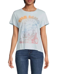 Футболка ретро-группы The Who в синем цвете Chaser