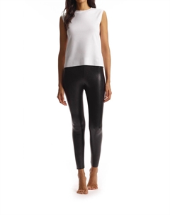 Футболка Essential Cotton Muscle белого цвета Commando