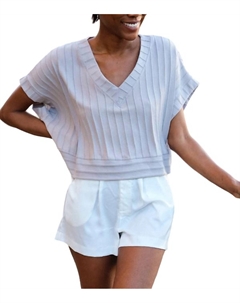 Crop Til You Drop Топ в Холодном сером цвете, цвет cool grey Umgee