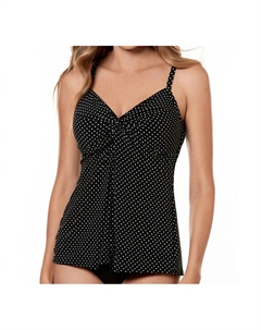 Женский купальник, черный/белый Miraclesuit