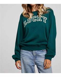 Свитшот Lucky в цвете Bluegrass Chaser